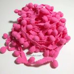 Pink big pompom