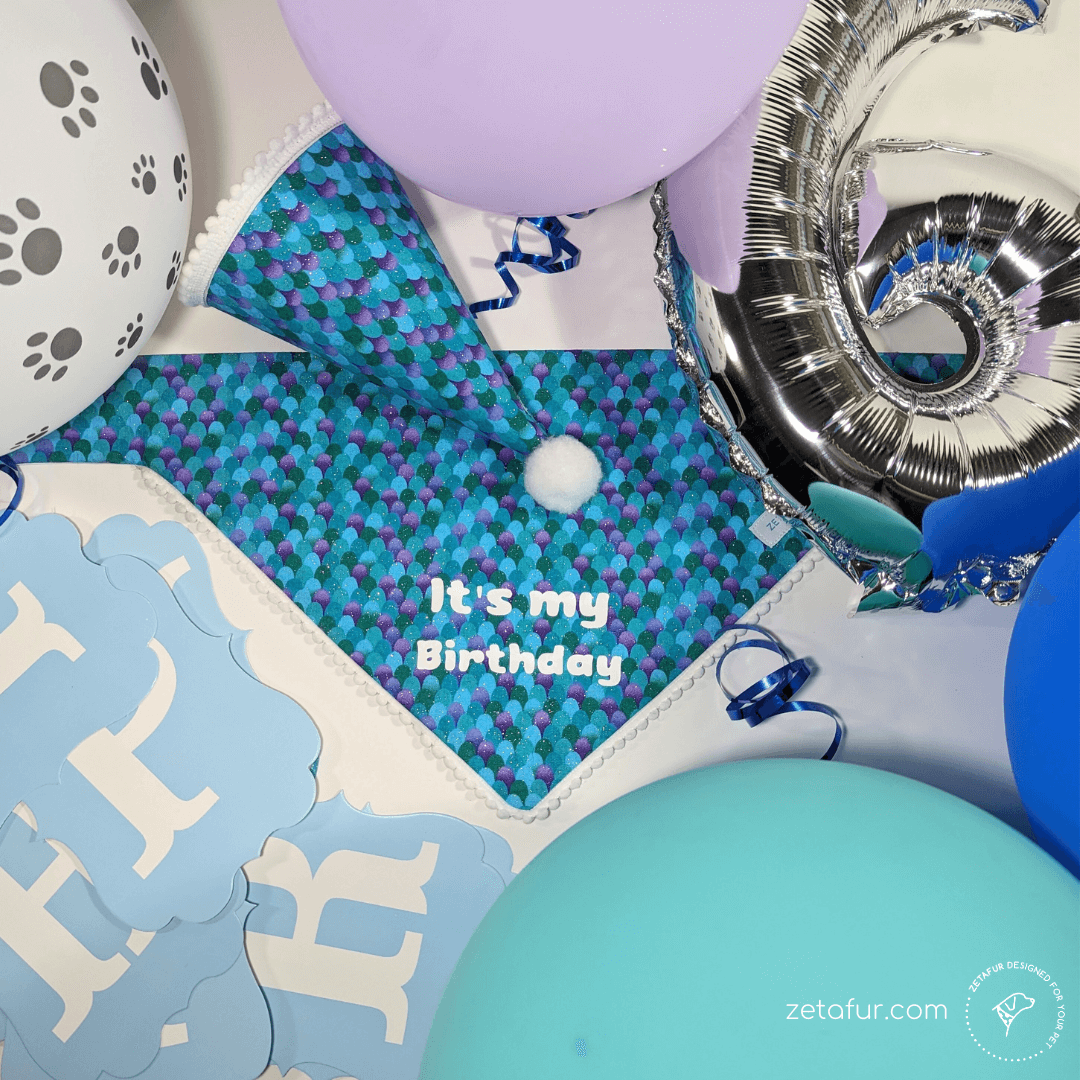 Dogs and cats Birthday set Dogs and cats Birthday cotton set