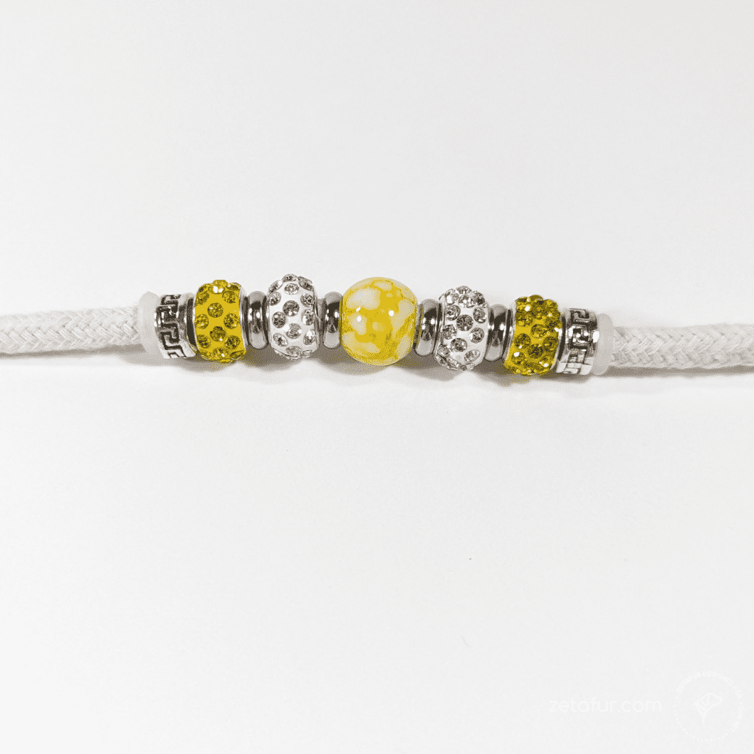 Yelllow color beads