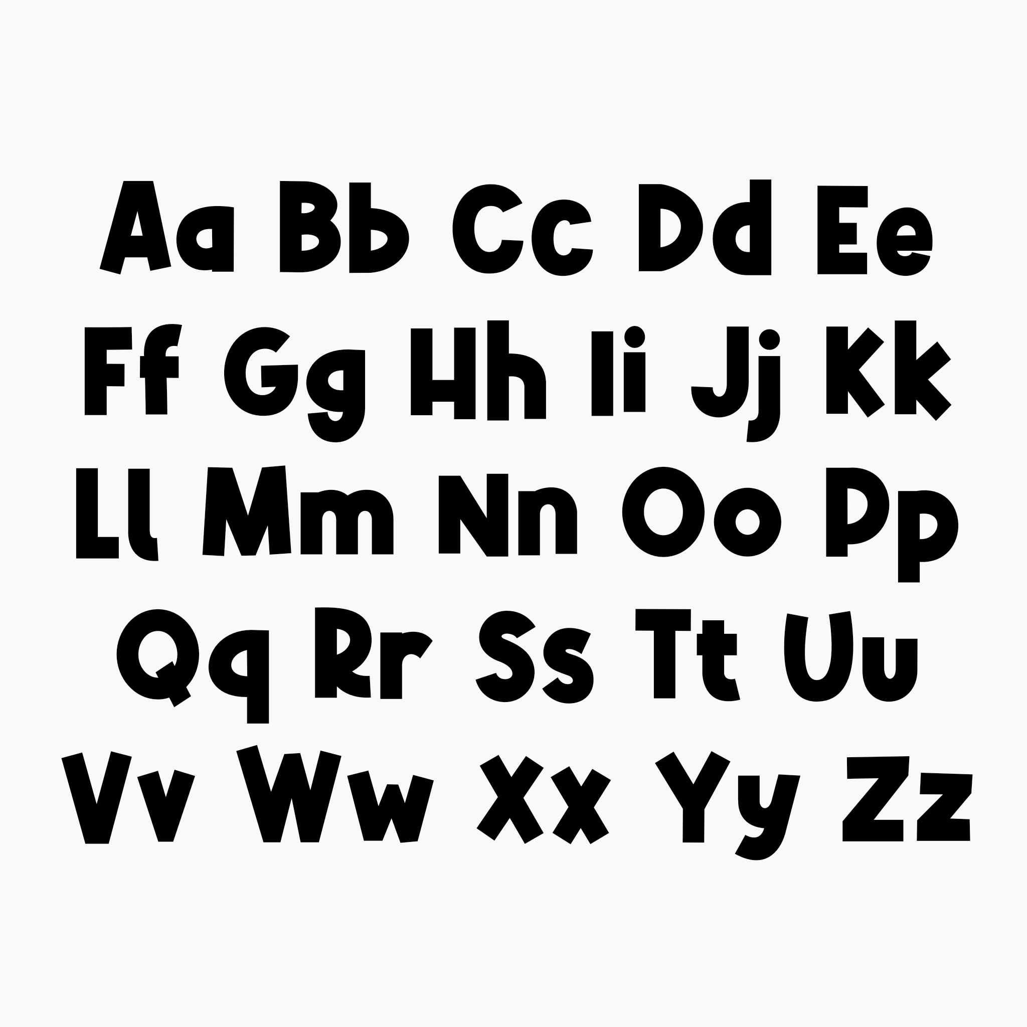 Alfa font