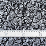 Black and white dana - 100% coton