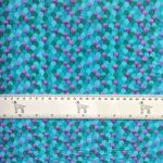 Turquoise mix with glitter - 100% cotton